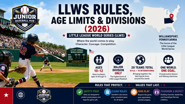Little League World Series Rules, Age Limits, and Divisions (2026) 2 Little League World Series rules, age limits and divisions guide