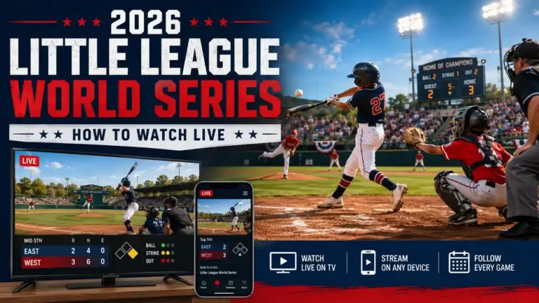 Little League World Series 2026 live TV and streaming guide