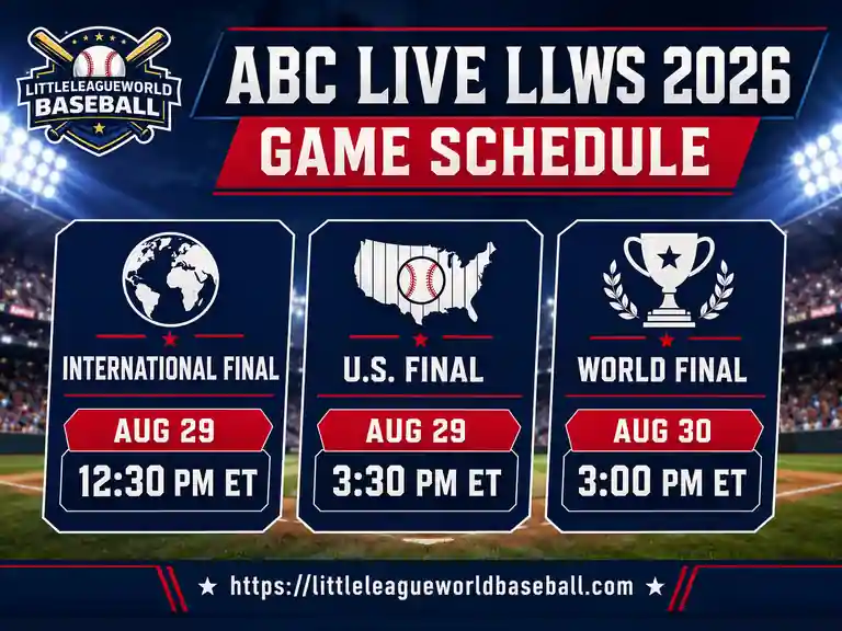 llws 2026 games air on ABC