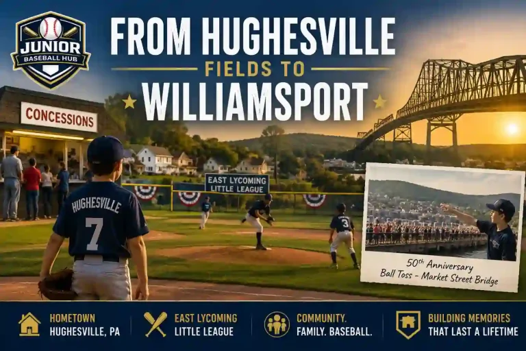 Youth baseball memories connected to Hughesville and Little League.