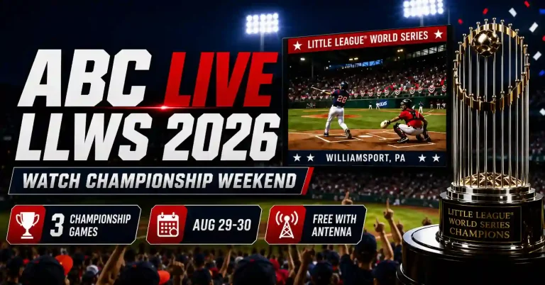 ABC Live Little League World Series 2026: Complete Viewing Guide 4 ABC Live Little League World Series 2026 championship weekend with live games and August 29-30 coverage