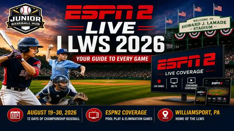 ESPN2 Live LLWS 2026 – Your Guide to Every Game