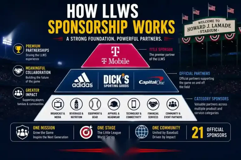 How Little League World Series 2026 sponsorship works with official sponsors and partnership categories