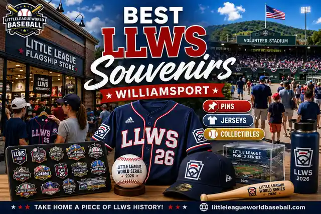 Best LLWS souvenirs in Williamsport including pins jerseys and collectibles