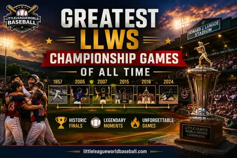 Greatest LLWS Championship Games of All Time: Complete Guide 2 Greatest LLWS championship games of all time