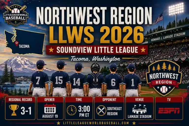 Northwest Region LLWS 2026: Soundview Little League Tacoma, Washington 2 Northwest Region LLWS 2026 featuring Soundview Little League from Tacoma Washington