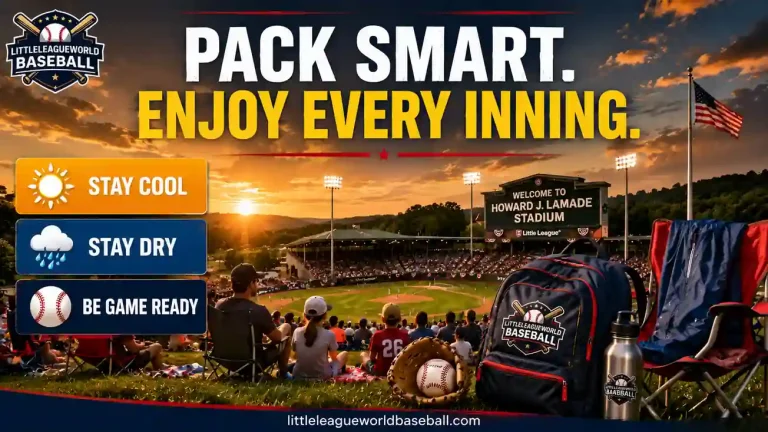 LLWS Weather Guide 2026:What to Pack for August in Williamsport