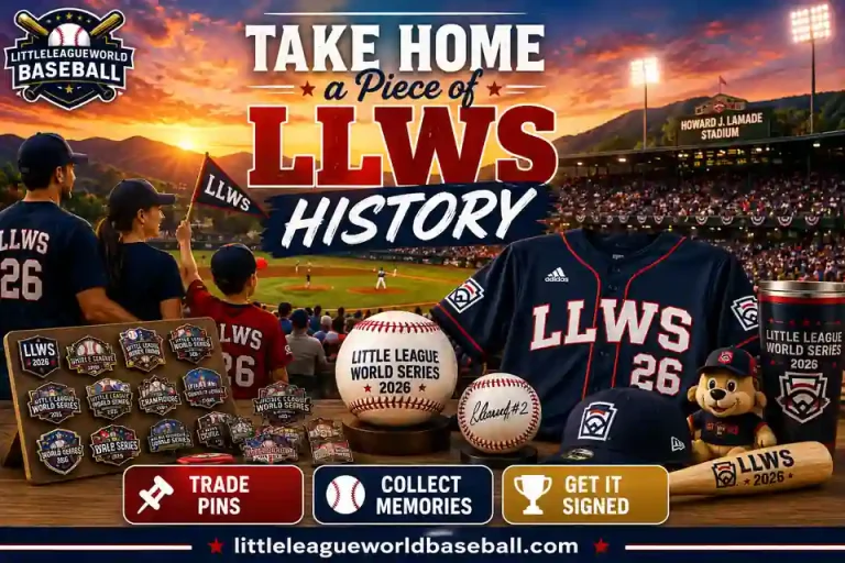 Take home a piece of LLWS history with souvenirs from Williamsport