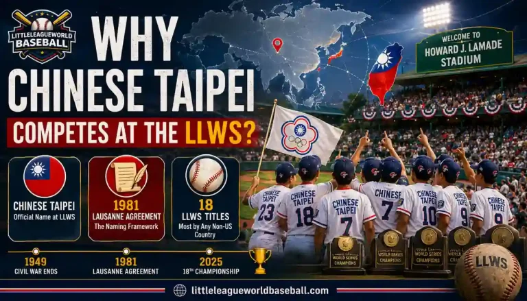 Why Chinese Taipei competes at the LLWS