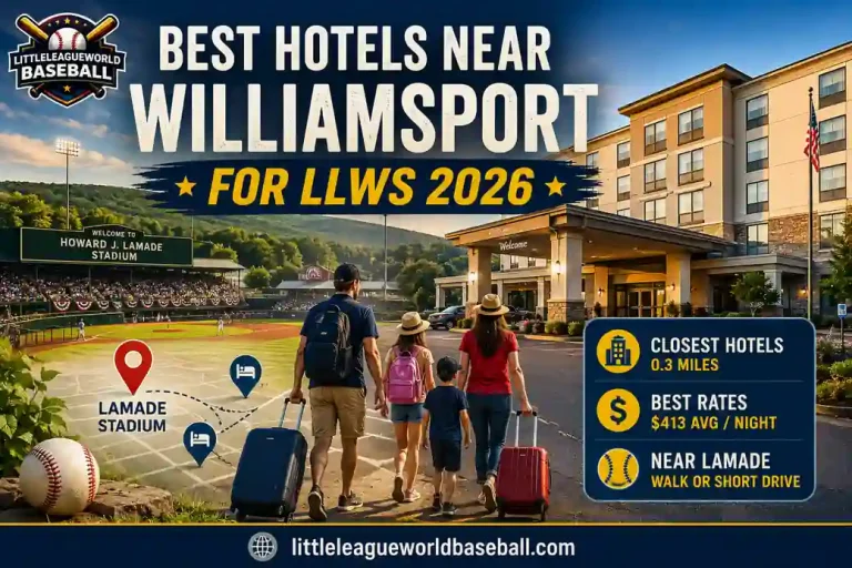 Best hotels near Williamsport for LLWS 2026